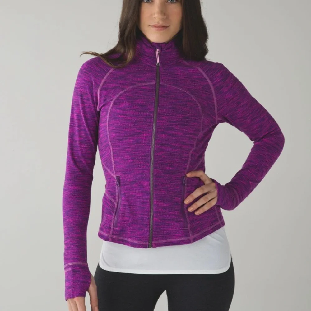 Lululemon Hustle In Your Bustle Jacket Purple Size 8 - Picture 2 of 13